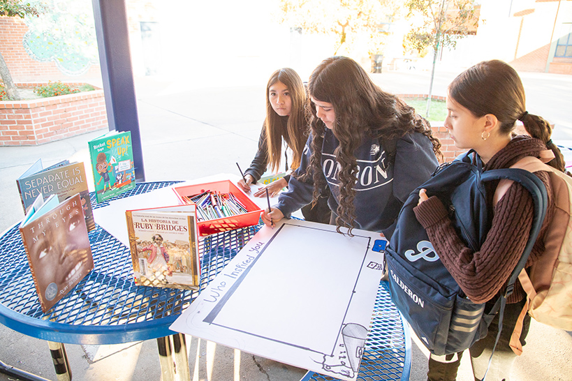 Three teen girls write about how Ruby Bridges has inspired them