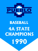 Baseball 4A State Champions 1990